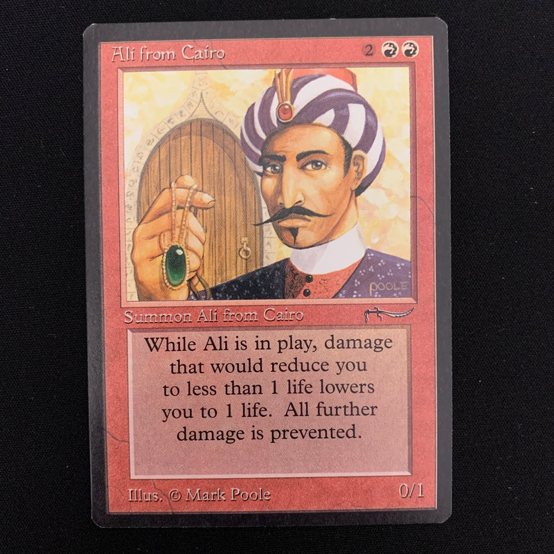 Magic the Gathering Ali from Cairo - Arabian Nights NM - 23119