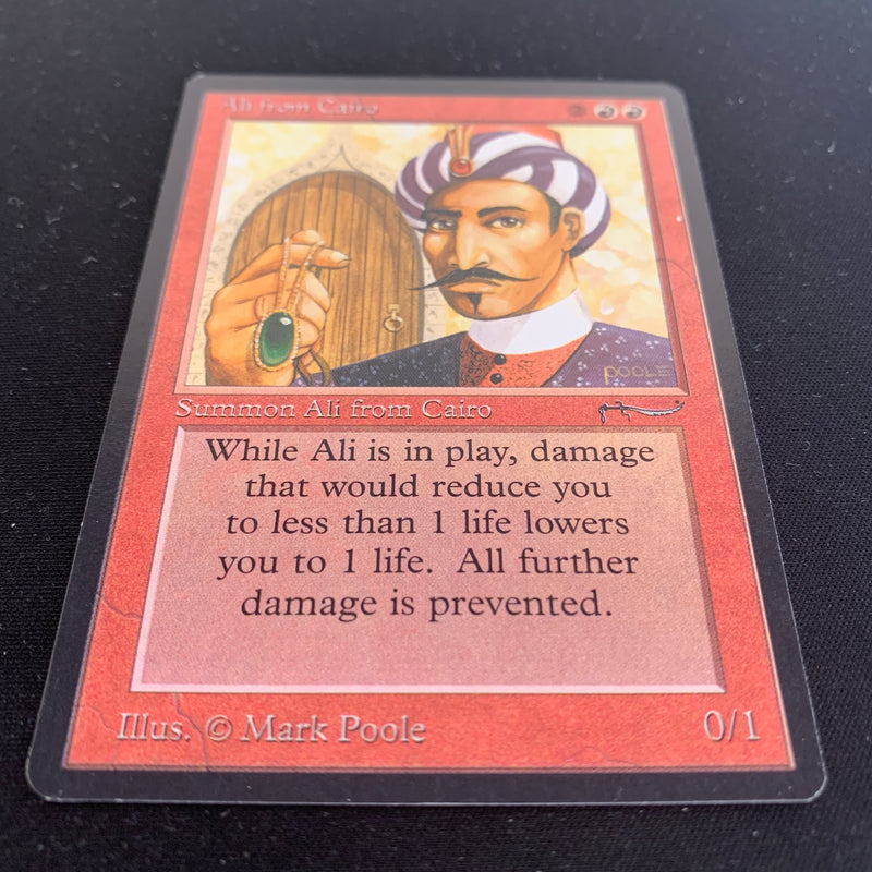 Magic the Gathering Ali from Cairo - Arabian Nights 