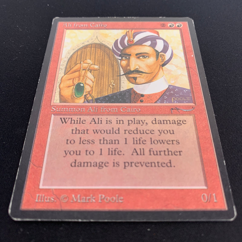 Magic the Gathering Ali from Cairo - Arabian Nights 