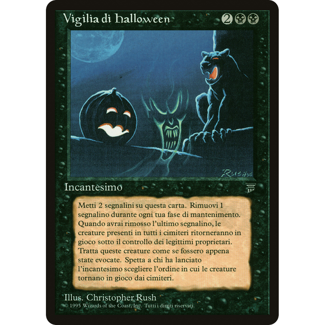 MTG Singles - All Hallow's Eve - Legends Italian - NM