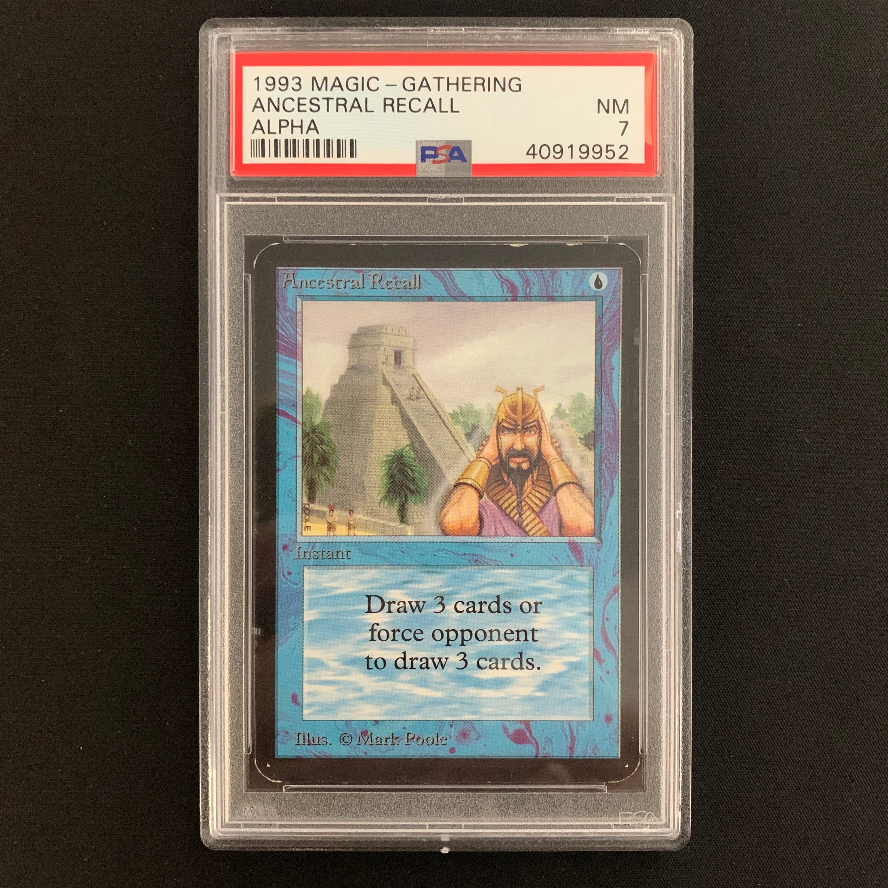 MTG Singles - Ancestral Recall - Alpha - 