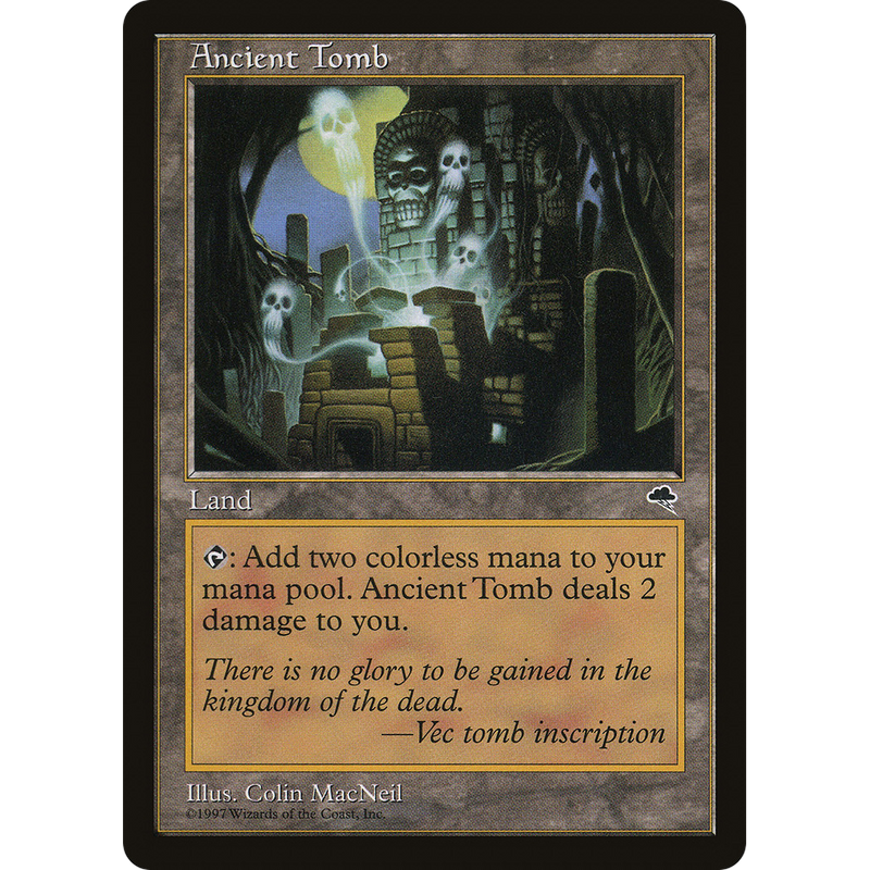 Magic the Gathering Ancient Tomb - Tempest NM