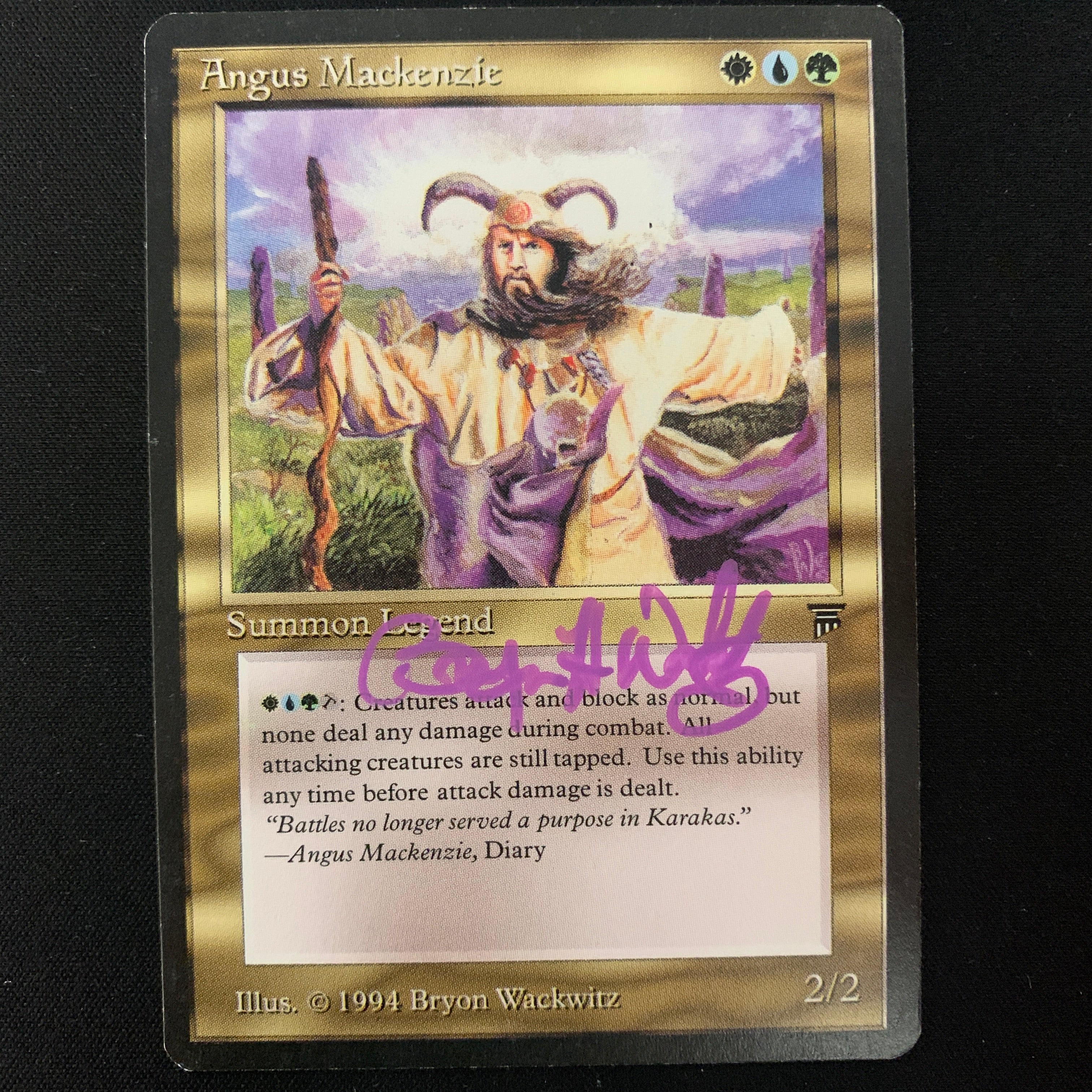 MTG Singles - Angus Mackenzie - Legends - 