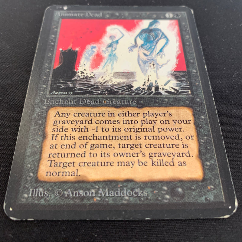 Magic the Gathering Animate Dead - Alpha 