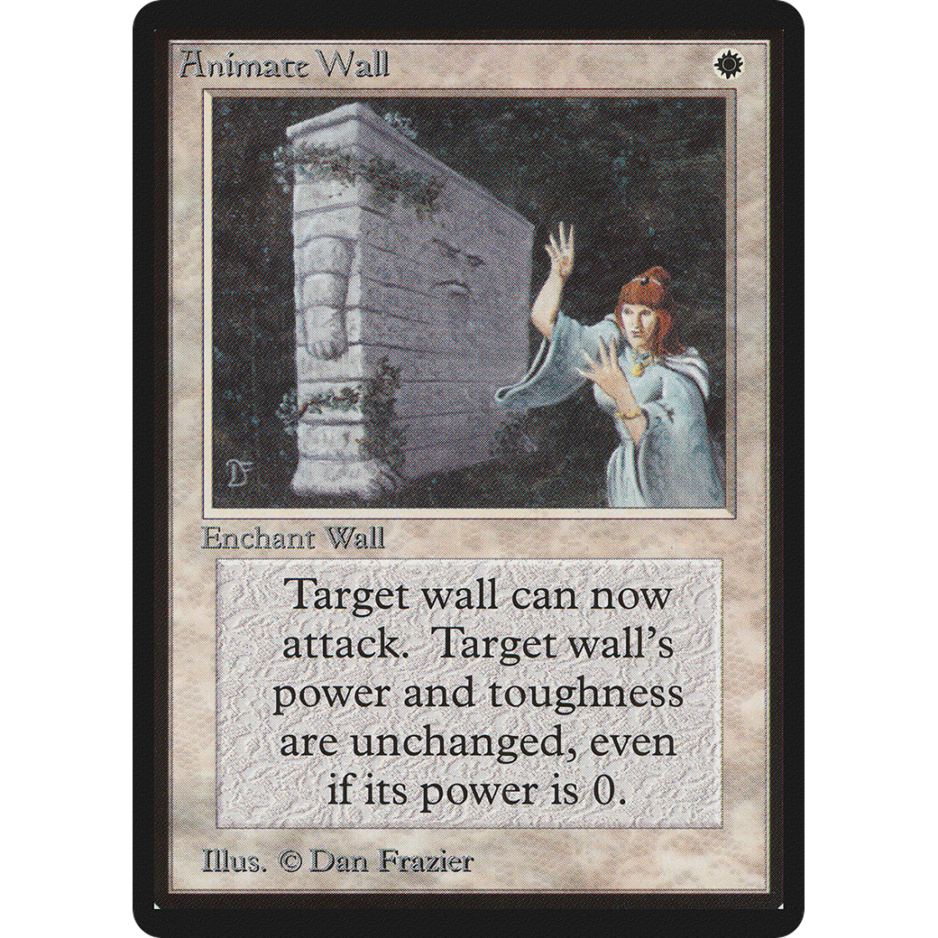 MTG Singles - Animate Wall - Beta - NM