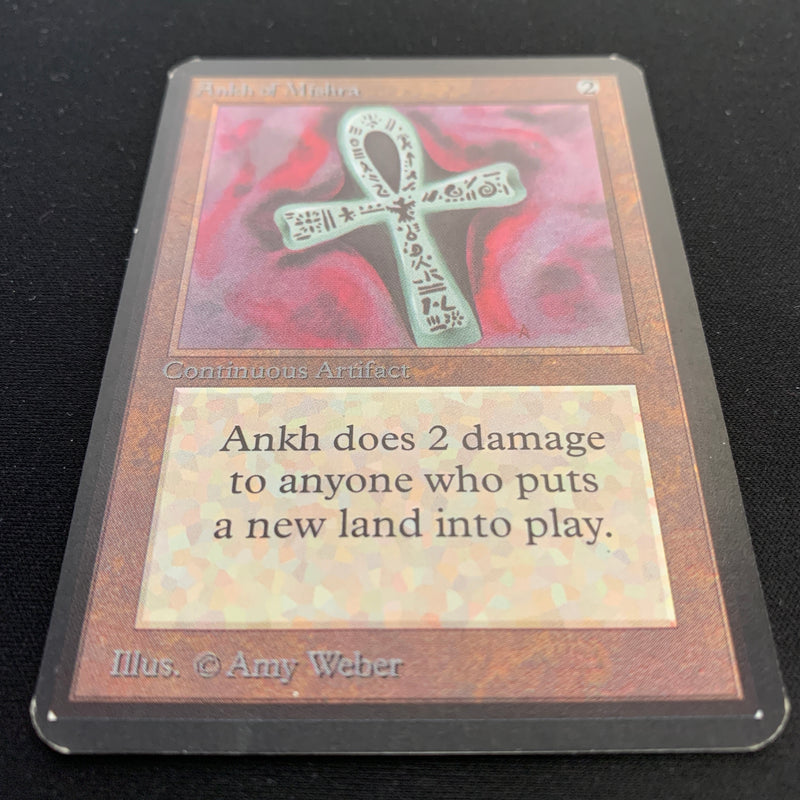 Magic the Gathering Ankh of Mishra - Alpha 