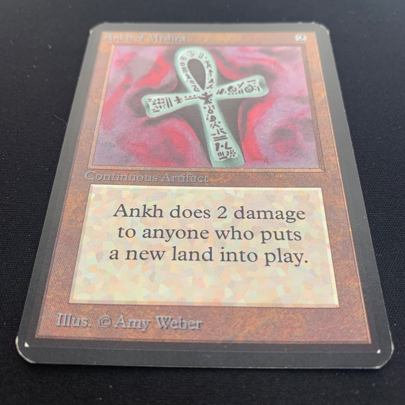 Magic the Gathering Ankh of Mishra - Alpha 