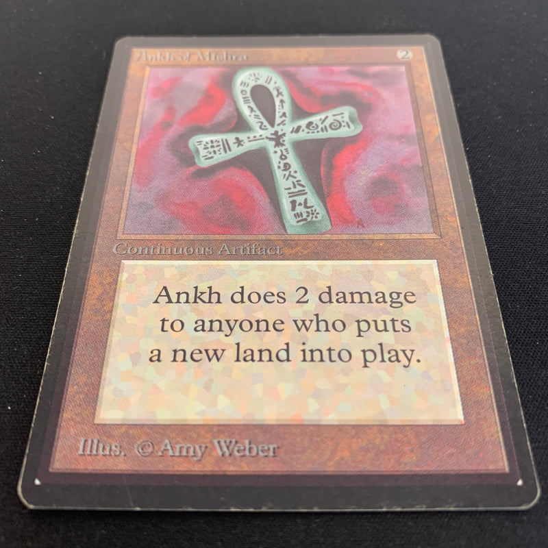 Magic the Gathering Ankh of Mishra - Beta 