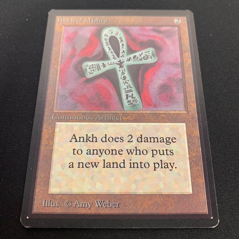 Magic the Gathering Ankh of Mishra - Beta 