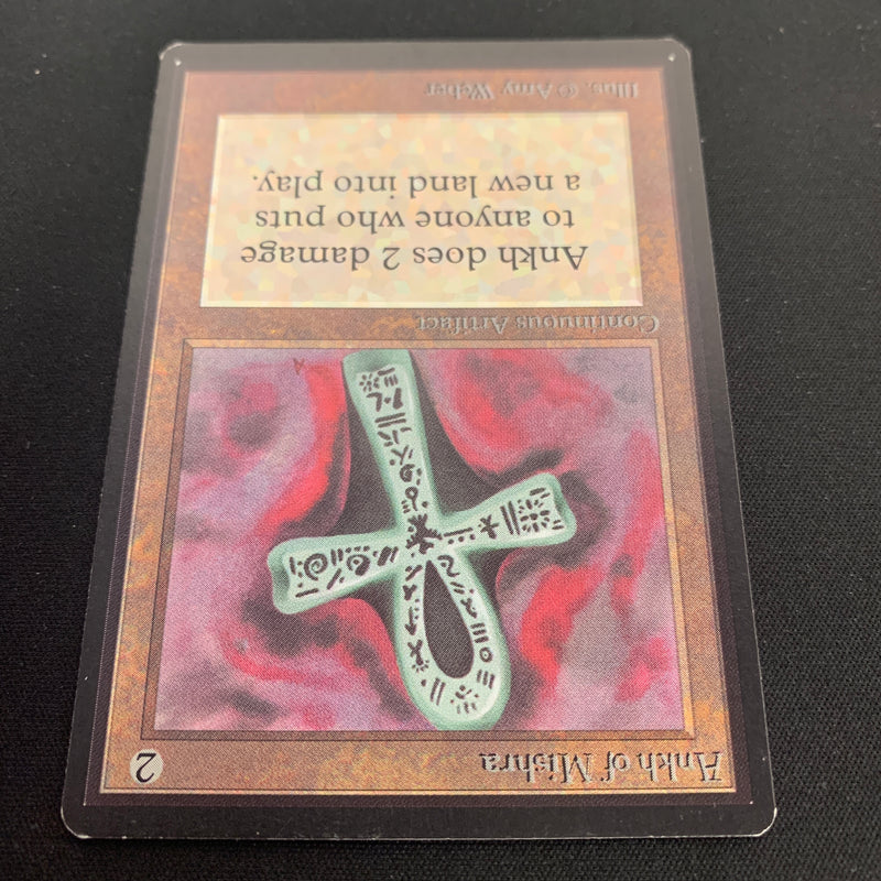 Magic the Gathering Ankh of Mishra - Beta 