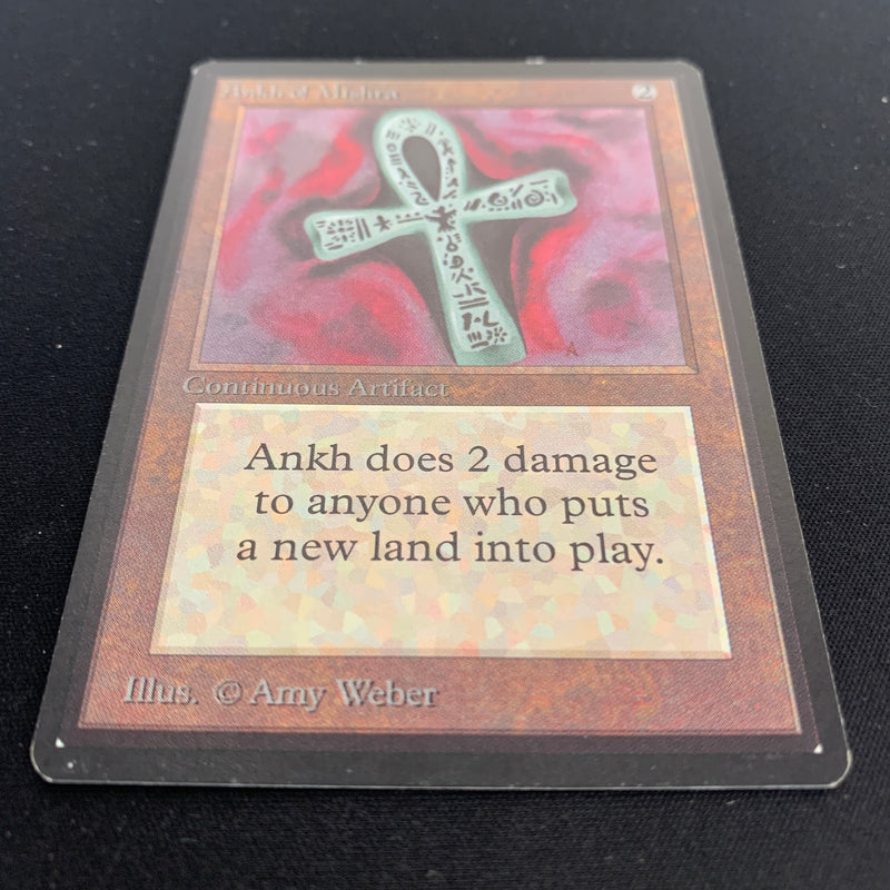 Magic the Gathering Ankh of Mishra - Beta 