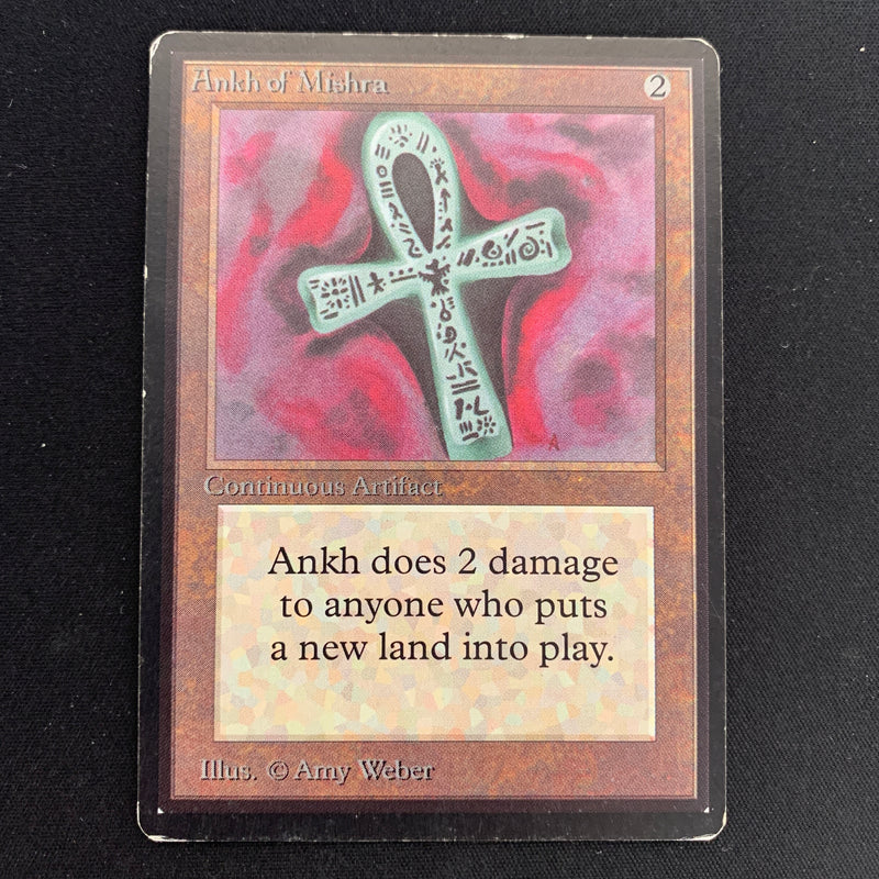 Magic the Gathering Ankh of Mishra - Beta 