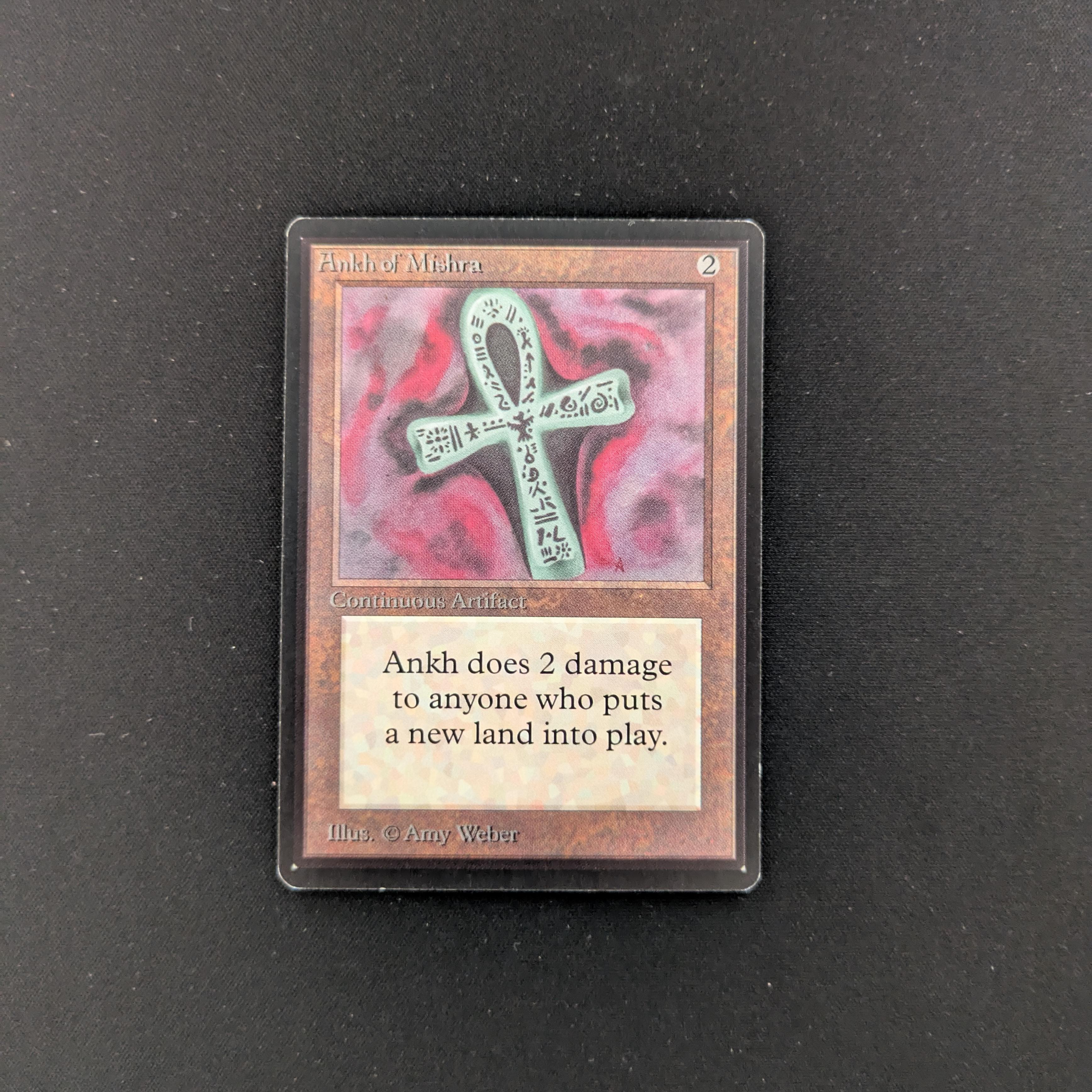 MTG Singles - Ankh of Mishra - Beta - 