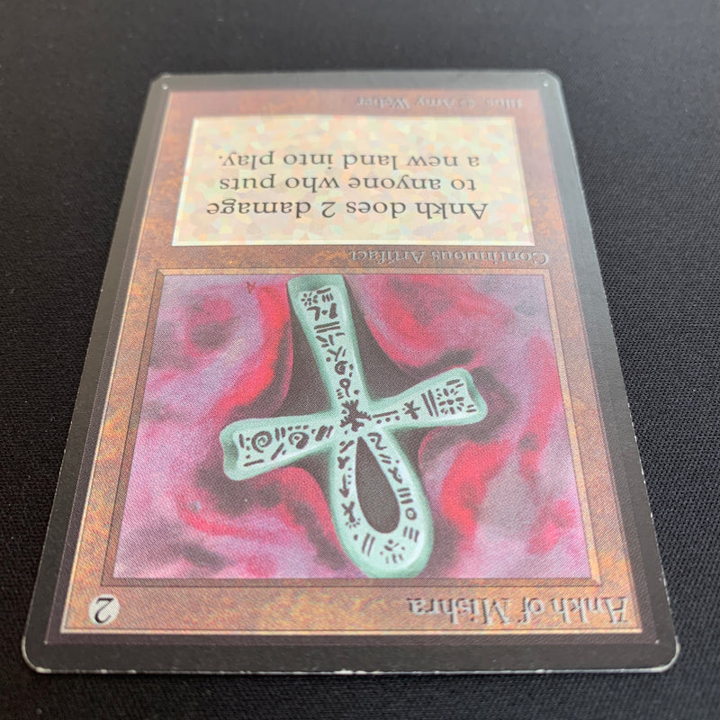 Magic the Gathering Ankh of Mishra - Beta 