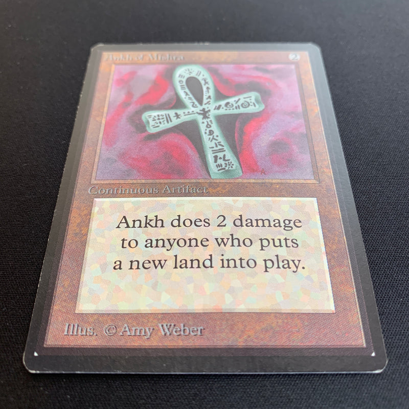 Magic the Gathering Ankh of Mishra - Beta 