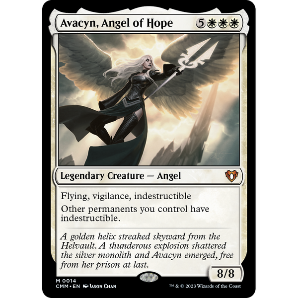 Magic the Gathering Avacyn, Angel of Hope - Commander Masters NM