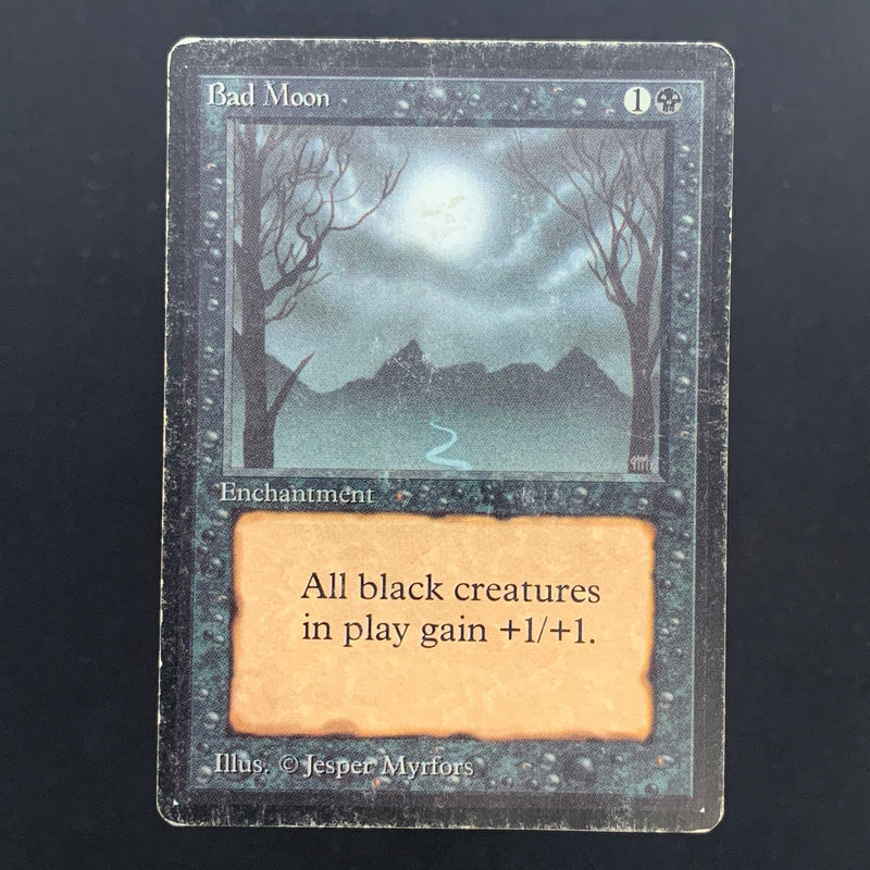 Magic the Gathering Bad Moon - Beta 