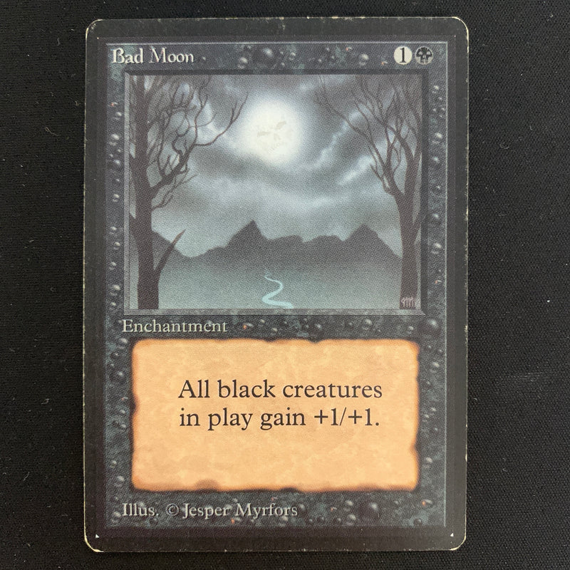 Magic the Gathering Bad Moon - Beta 