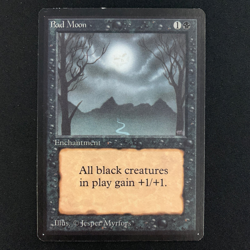 Magic the Gathering Bad Moon - Beta 