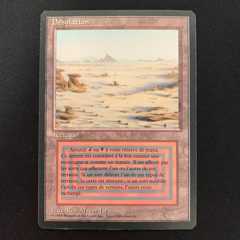 Magic the Gathering Badlands - Foreign Black Bordered - French 