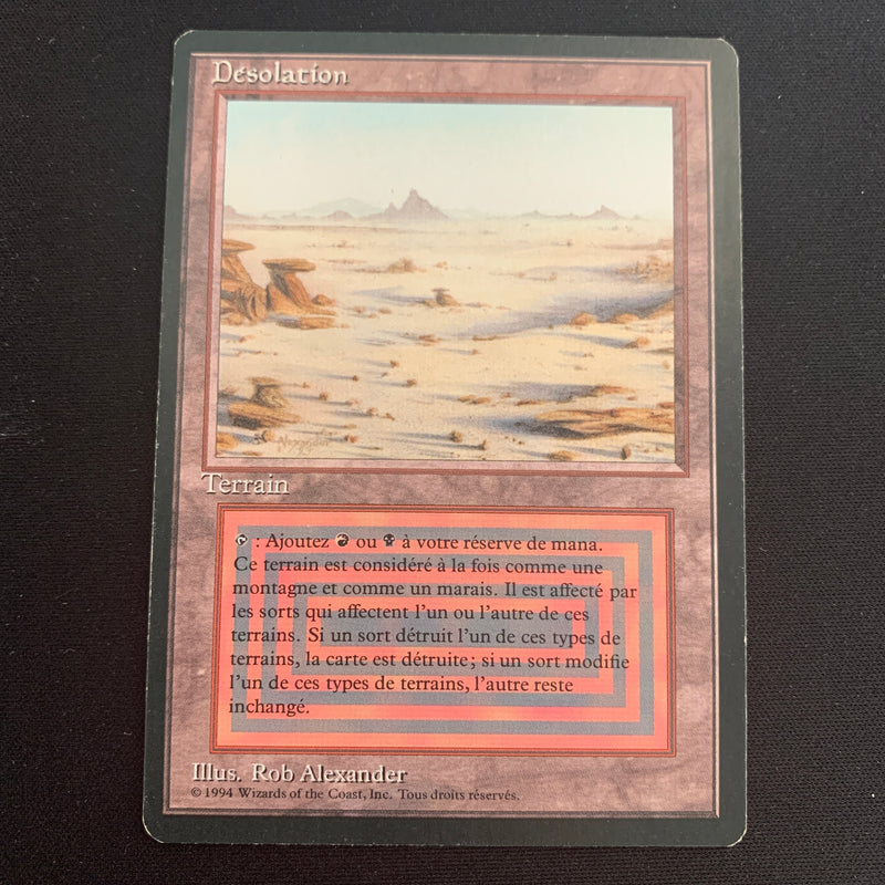 Magic the Gathering Badlands - Foreign Black Bordered - French 