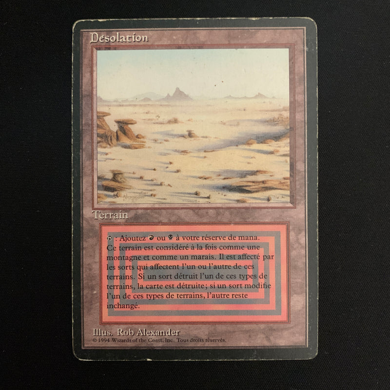 Magic the Gathering Badlands - Foreign Black Bordered - French 