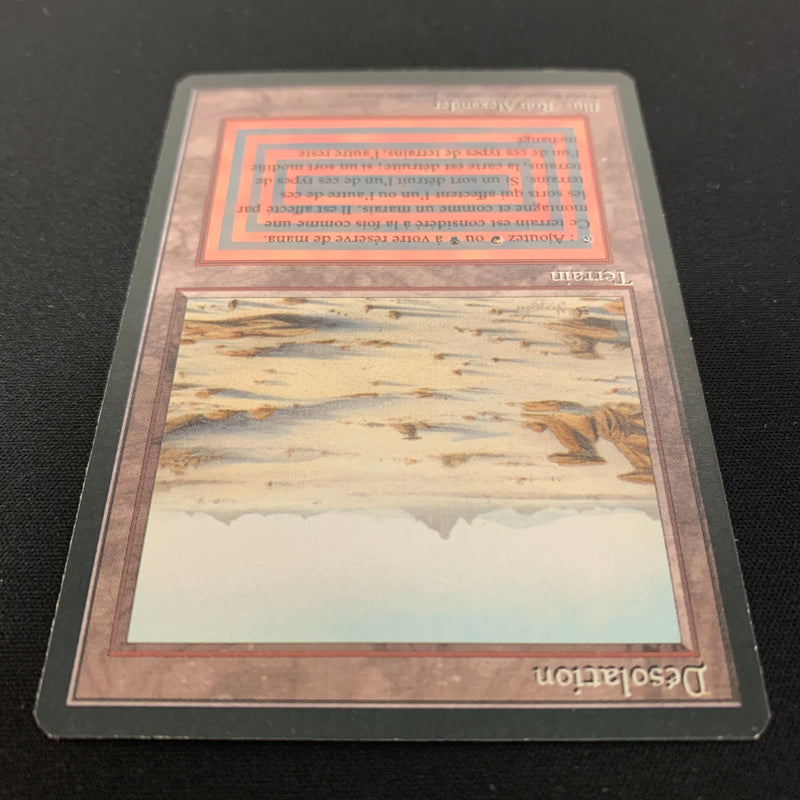 Magic the Gathering Badlands - Foreign Black Bordered - French 