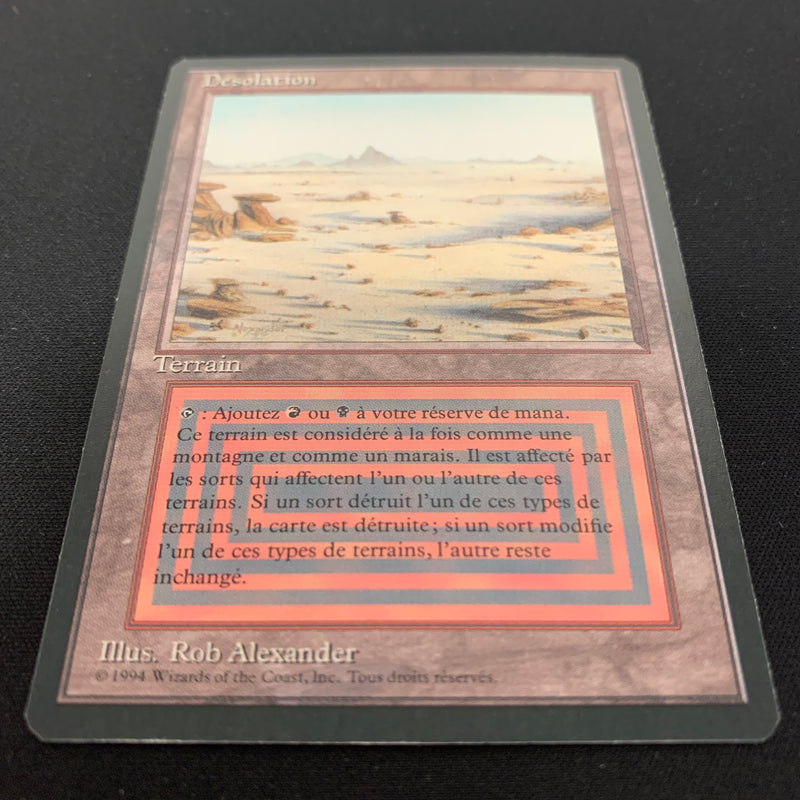 Magic the Gathering Badlands - Foreign Black Bordered - French 