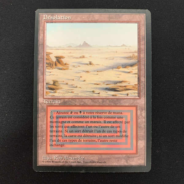 Magic the Gathering Badlands - Foreign Black Bordered - French 