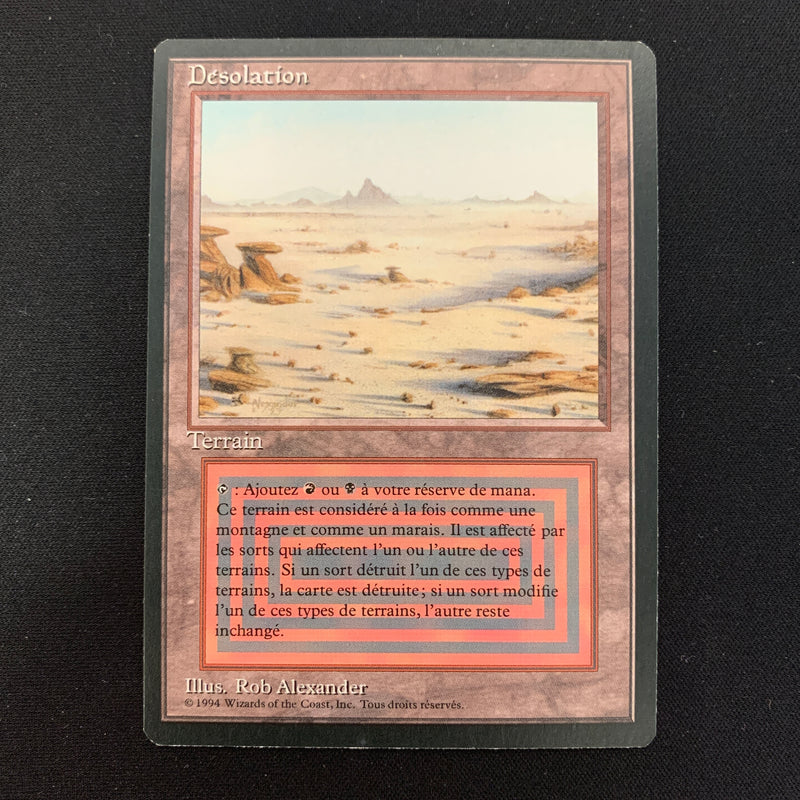 Magic the Gathering Badlands - Foreign Black Bordered - French 