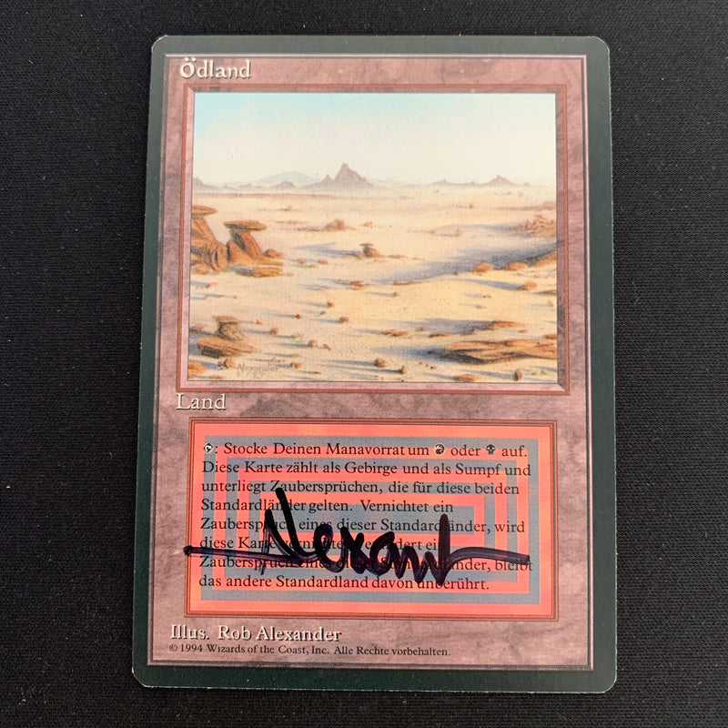 Magic the Gathering Badlands - Foreign Black Bordered - German 