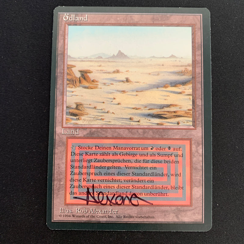 Magic the Gathering Badlands - Foreign Black Bordered - German 