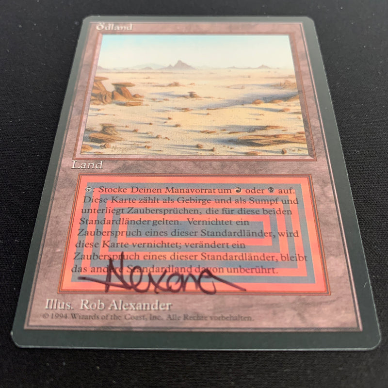 Magic the Gathering Badlands - Foreign Black Bordered - German 