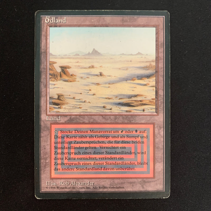 Magic the Gathering Badlands - Foreign Black Bordered - German PL - INKED - 22411