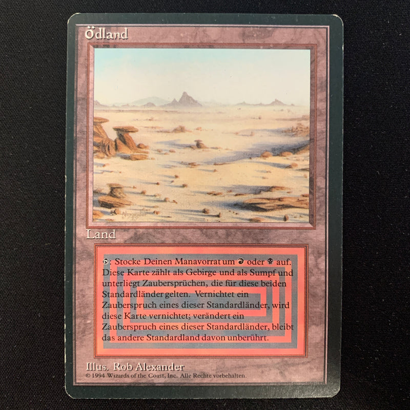 Magic the Gathering Badlands - Foreign Black Bordered - German LP - 24614