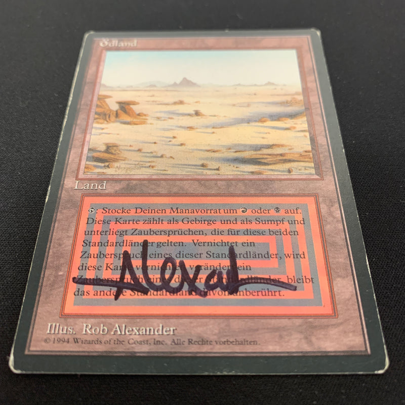 Magic the Gathering Badlands - Foreign Black Bordered - German 