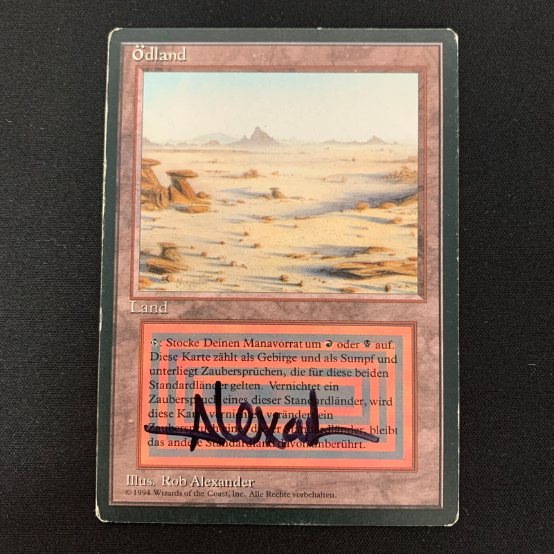 Magic the Gathering Badlands - Foreign Black Bordered - German 