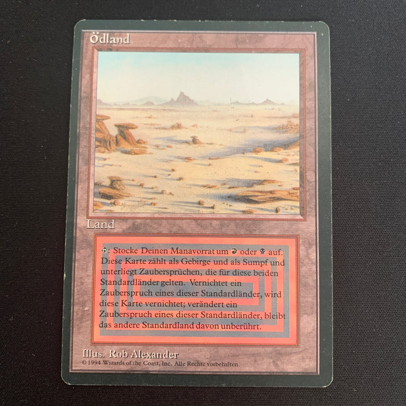 Magic the Gathering Badlands - Foreign Black Bordered - German 