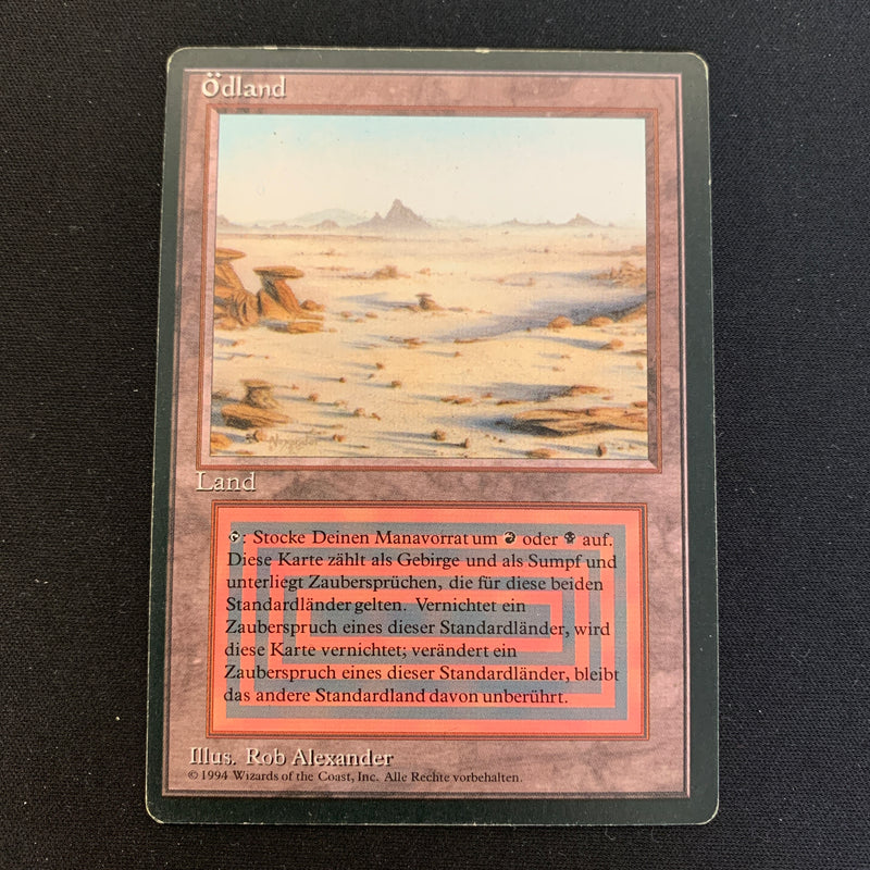 Magic the Gathering Badlands - Foreign Black Bordered - German 