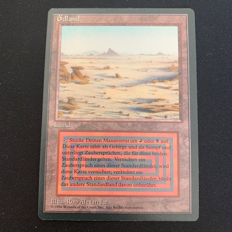 Magic the Gathering Badlands - Foreign Black Bordered - German 