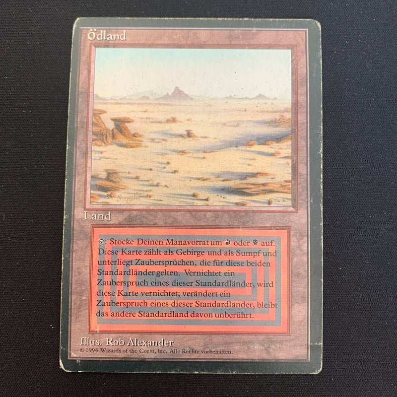 Magic the Gathering Badlands - Foreign Black Bordered - German 