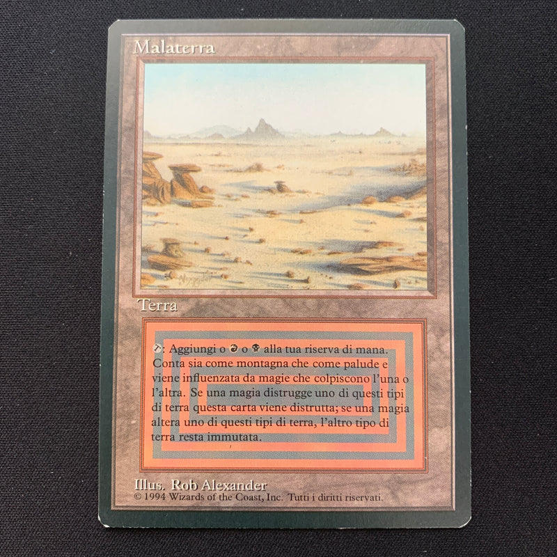 Magic the Gathering Badlands - Foreign Black Bordered - Italian 