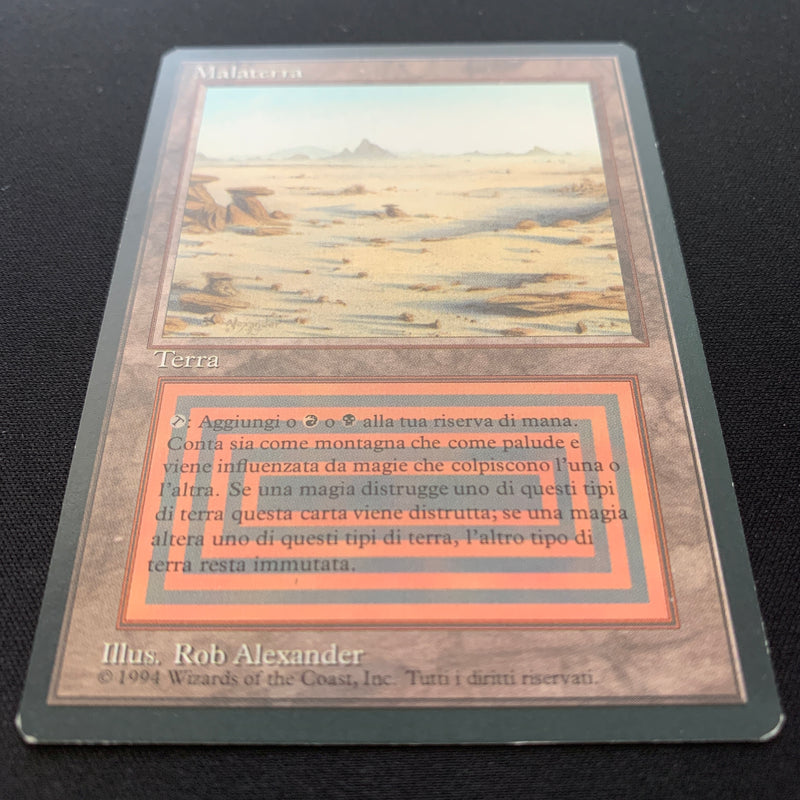 Magic the Gathering Badlands - Foreign Black Bordered - Italian 