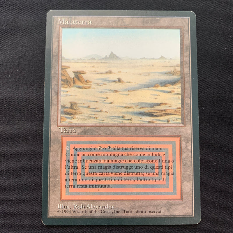 Magic the Gathering Badlands - Foreign Black Bordered - Italian 