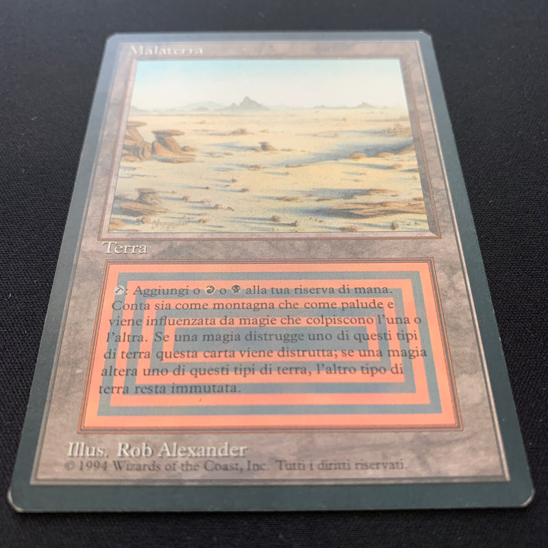 Magic the Gathering Badlands - Foreign Black Bordered - Italian 