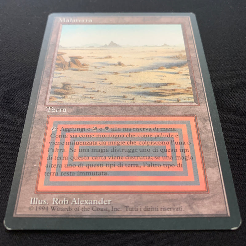 Magic the Gathering Badlands - Foreign Black Bordered - Italian 