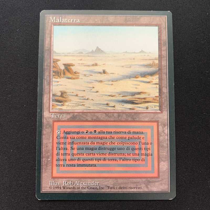 Magic the Gathering Badlands - Foreign Black Bordered - Italian 