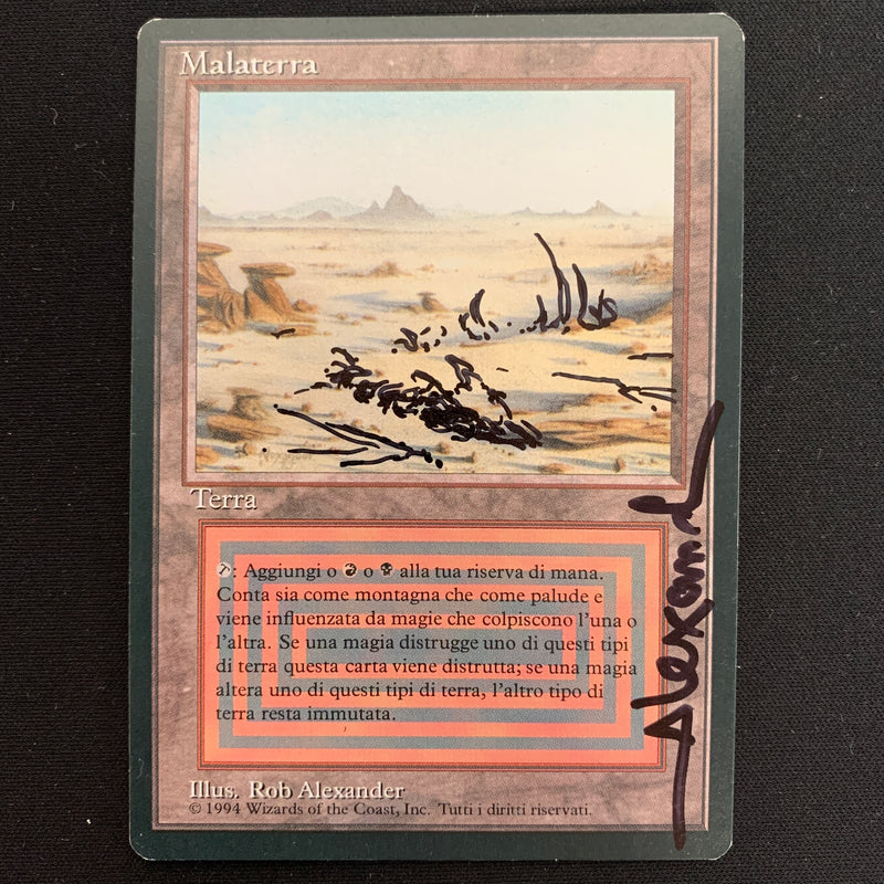 Magic the Gathering Badlands - Foreign Black Bordered - Italian 