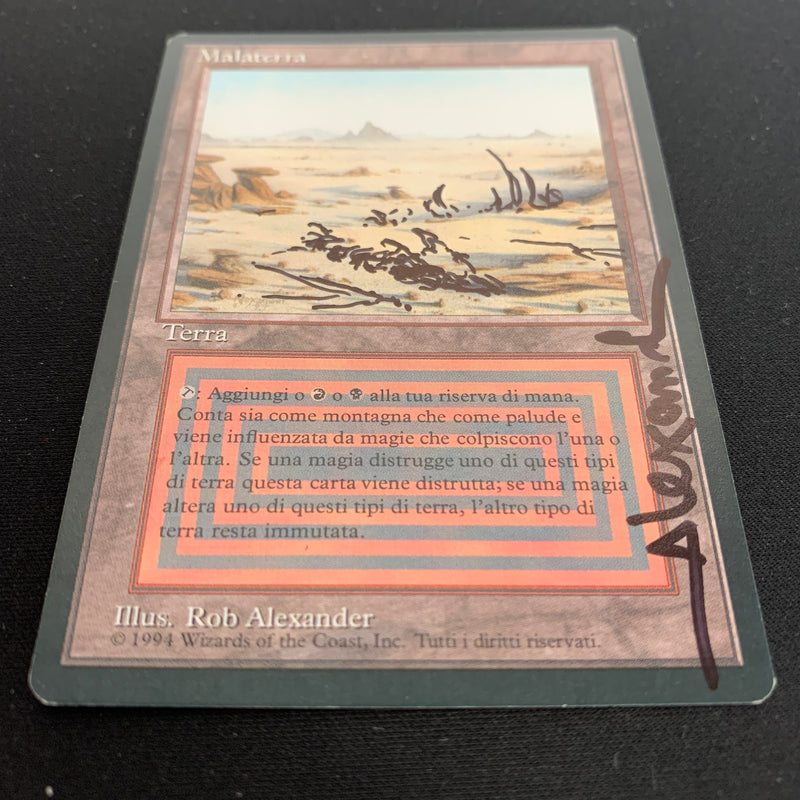 Magic the Gathering Badlands - Foreign Black Bordered - Italian 