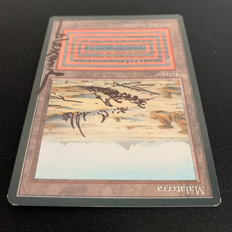 Magic the Gathering Badlands - Foreign Black Bordered - Italian 